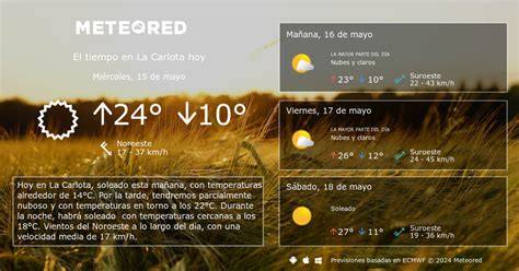 tiempo en la carlota|El Tiempo en La Carlota, Córdoba